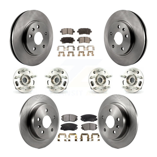 [Avant + Arrière] Kit d'ensemble roulement de roue et moyeu pour 2013-2015 Chevrolet Malibu Naturally Aspirated KBB-116231