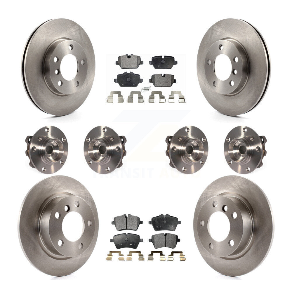 [Avant + Arrière] Kit d'ensemble roulement de roue et moyeu pour 2011 Mini Cooper Countryman AWD avec 294mm Diameter Rotor KBB-116278