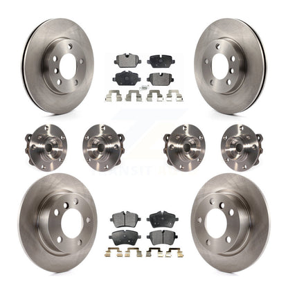 [Avant + Arrière] Kit d'ensemble roulement de roue et moyeu pour 2011 Mini Cooper Countryman AWD avec 294mm Diameter Rotor KBB-116278