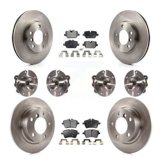 [Avant + Arrière] Kit d'ensemble roulement de roue et moyeu pour 2011 Mini Cooper Countryman AWD avec 294mm Diameter Rotor KBB-116278
