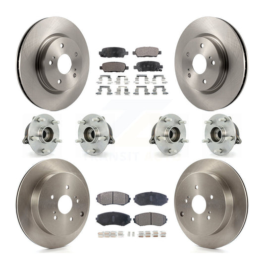 [Avant + Arrière] Kit d'ensemble roulement de roue et moyeu pour 2009-2013 Suzuki Grand Vitara KBB-116281