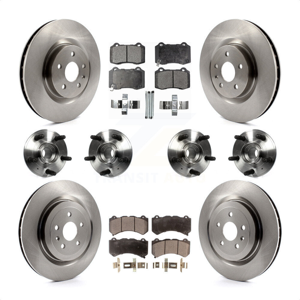 [Avant + Arrière] Kit d'ensemble roulement de roue et moyeu pour 2014 Chevrolet Camaro ZL1 KBB-116294 par Transit Auto
