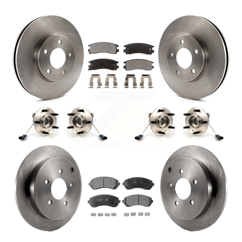 [Avant + Arrière] Kit d'ensemble roulement de roue et moyeu pour Buick Rendezvous Chevrolet Venture Pontiac Montana Aztek Oldsmobile Silhouette KBB-116297