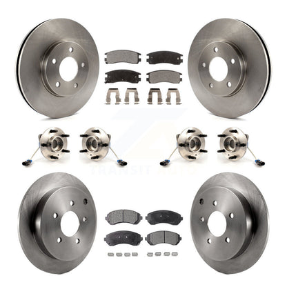 [Avant + Arrière] Kit d'ensemble roulement de roue et moyeu pour Buick Rendezvous Chevrolet Venture Pontiac Montana Aztek Oldsmobile Silhouette KBB-116297