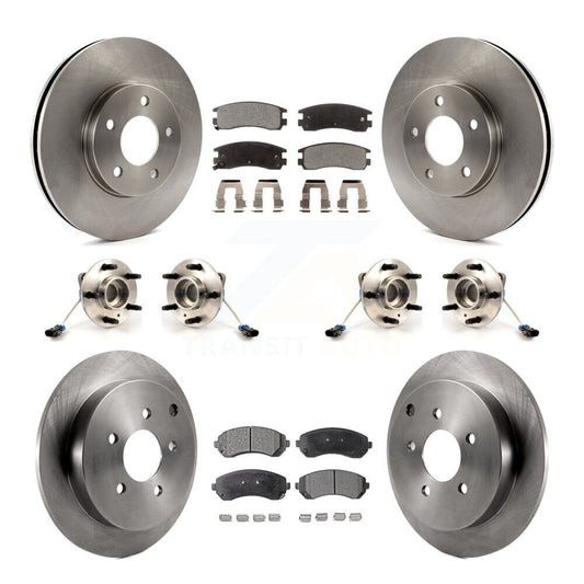 [Avant + Arrière] Kit d'ensemble roulement de roue et moyeu pour Buick Rendezvous Chevrolet Venture Pontiac Montana Aztek Oldsmobile Silhouette KBB-116297