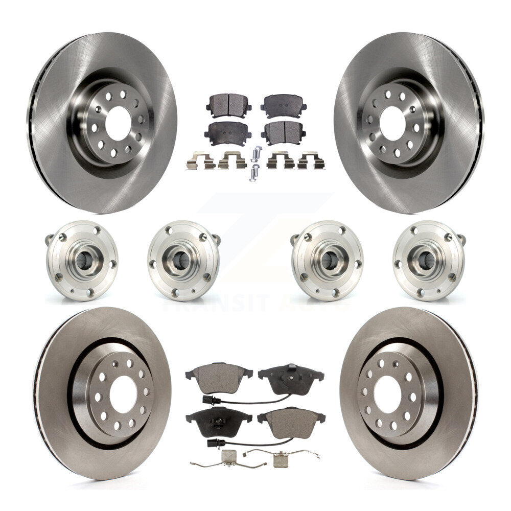 [Avant + Arrière] Kit d'ensemble roulement de roue et moyeu pour Volkswagen Passat CC KBB-116300