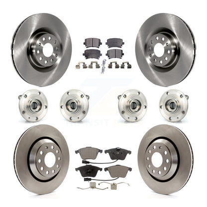 [Avant + Arrière] Kit d'ensemble roulement de roue et moyeu pour Volkswagen Passat CC KBB-116300