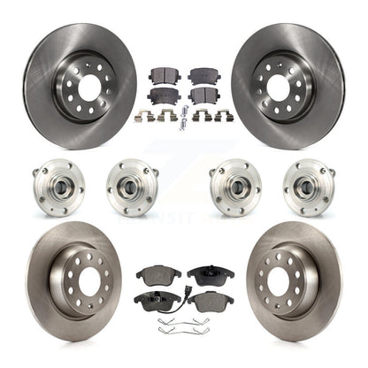 [Avant + Arrière] Kit d'ensemble roulement de roue et moyeu pour Volkswagen Tiguan Audi Q3 Quattro KBB-116301