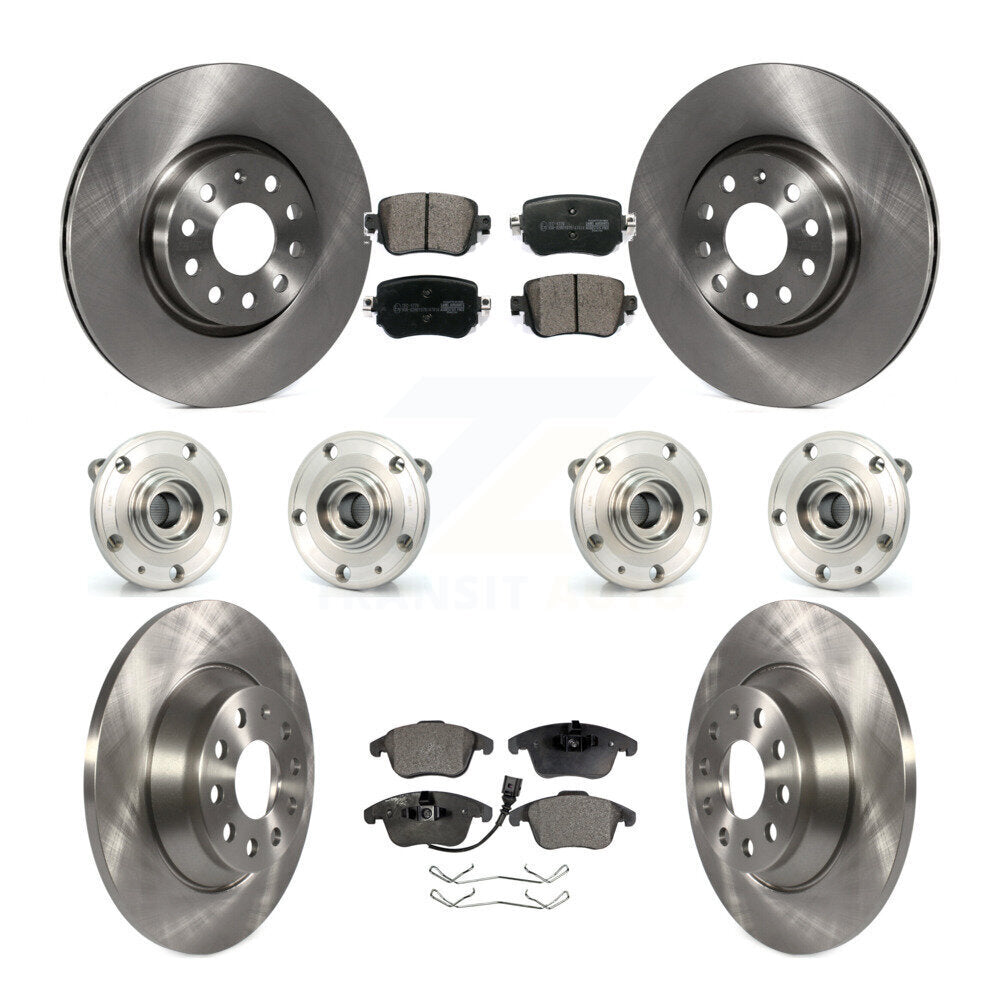 [Avant + Arrière] Kit d'ensemble roulement de roue et moyeu pour Audi Q3 Quattro KBB-116304