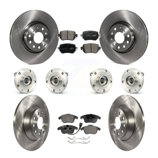 [Avant + Arrière] Kit d'ensemble roulement de roue et moyeu pour Audi Q3 Quattro KBB-116304