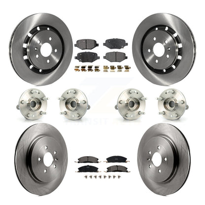 [Avant + Arrière] Kit d'ensemble roulement de roue et moyeu pour Ford Explorer KBB-116306