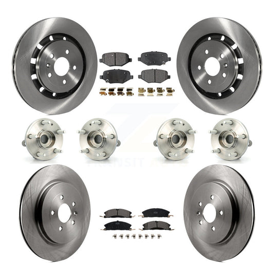 [Avant + Arrière] Kit d'ensemble roulement de roue et moyeu pour Ford Explorer KBB-116306