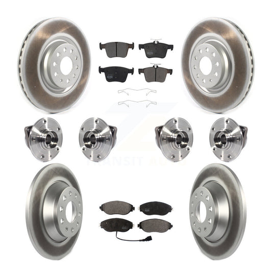 [Avant + Arrière] Kit d'ensemble roulement de roue et moyeu pour Volkswagen Tiguan KBB-116332