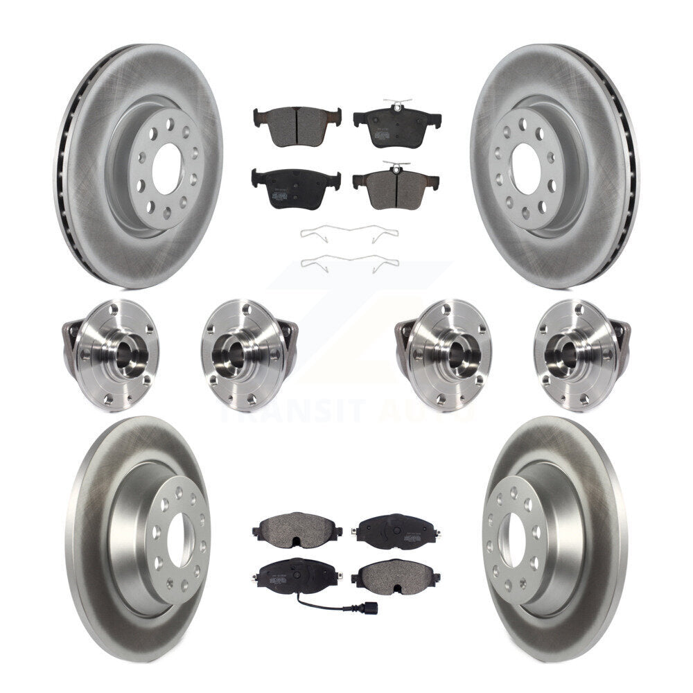 [Avant + Arrière] Kit d'ensemble roulement de roue et moyeu pour Audi TT Quattro KBB-116333