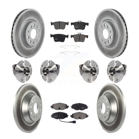[Avant + Arrière] Kit d'ensemble roulement de roue et moyeu pour Audi TT Quattro KBB-116333