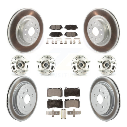 [Avant + Arrière] Kit d'ensemble roulement de roue et moyeu pour Cadillac CTS avec 18" Factory Wheels KBB-116359