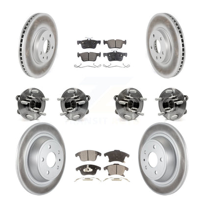 [Avant + Arrière] Kit d'ensemble roulement de roue et moyeu pour Ford Fusion KBB-116364