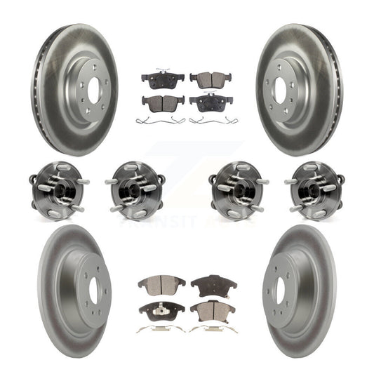 [Avant + Arrière] Kit d'ensemble roulement de roue et moyeu pour Ford Fusion Lincoln MKZ KBB-116365
