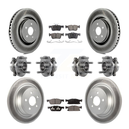 [Avant + Arrière] Kit d'ensemble roulement de roue et moyeu pour Ford Edge Lincoln MKX AWD KBB-116370