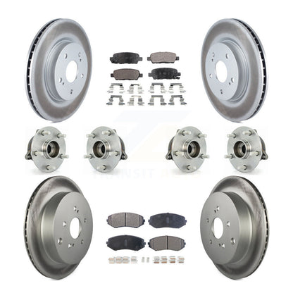 [Avant + Arrière] Kit d'ensemble roulement de roue et moyeu pour 2009-2013 Suzuki Grand Vitara KBB-116380