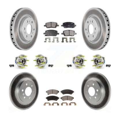 [Avant + Arrière] Kit d'ensemble roulement de roue et moyeu pour 2006 Saturn Relay AWD avec FE1 Suspension KBB-116381