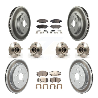 [Avant + Arrière] Kit d'ensemble roulement de roue et moyeu pour Chevrolet Camaro KBB-116390