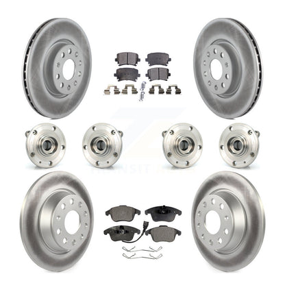 [Avant + Arrière] Kit d'ensemble roulement de roue et moyeu pour Volkswagen Tiguan Audi Q3 Quattro KBB-116399