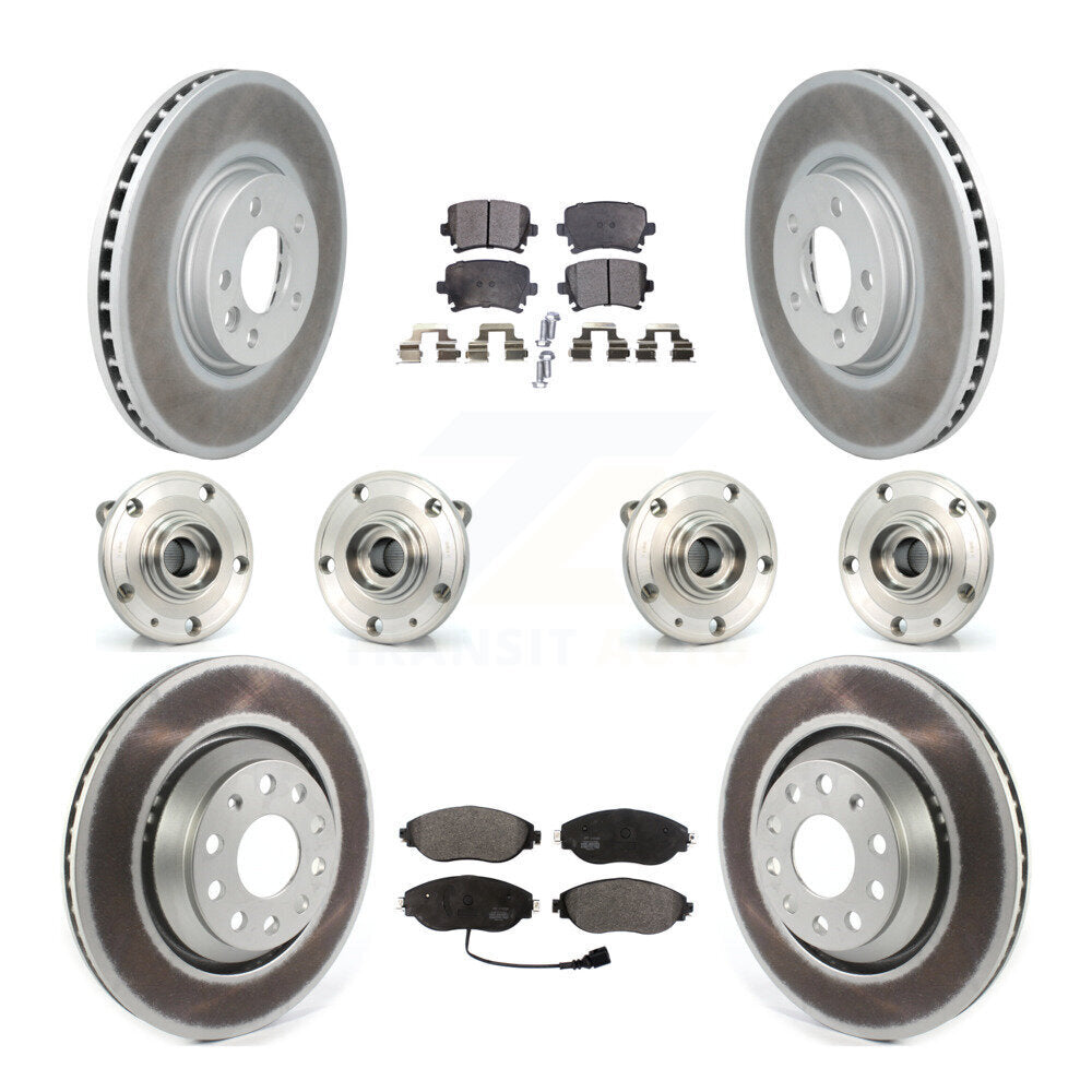 [Avant + Arrière] Kit d'ensemble roulement de roue et moyeu pour 2013-2014 Volkswagen CC AWD KBB-116400