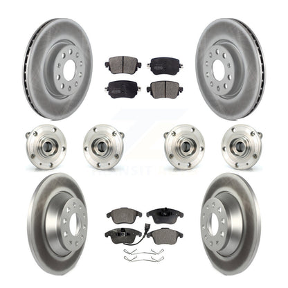 [Avant + Arrière] Kit d'ensemble roulement de roue et moyeu pour Audi Q3 Quattro KBB-116405
