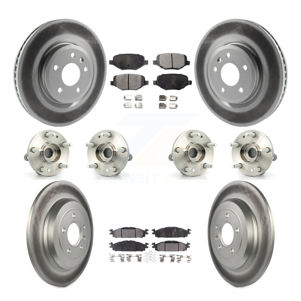 [Avant + Arrière] Kit d'ensemble roulement de roue et moyeu pour Ford Explorer KBB-116406