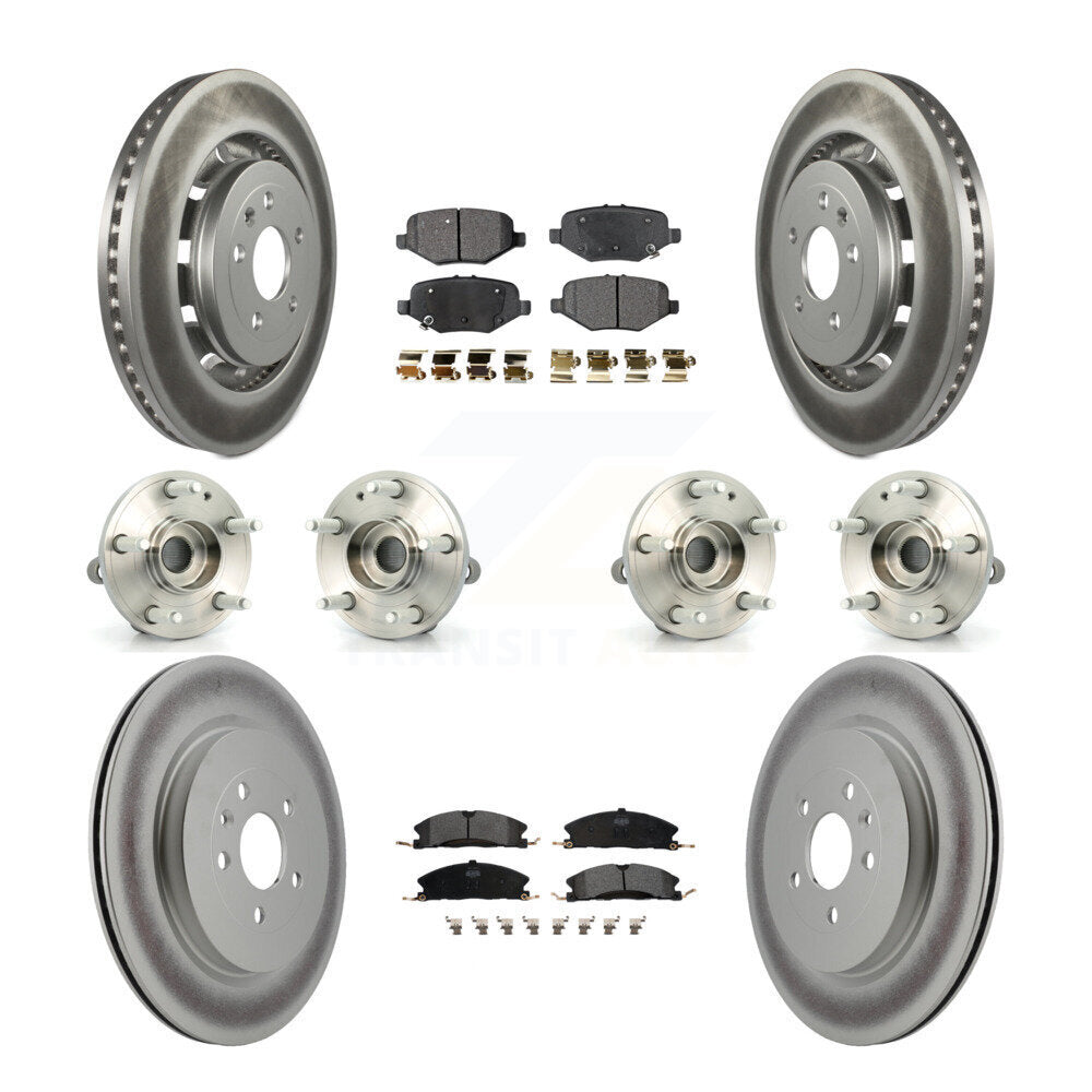 [Avant + Arrière] Kit d'ensemble roulement de roue et moyeu pour Ford Explorer KBB-116407