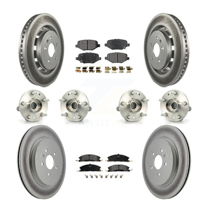 [Avant + Arrière] Kit d'ensemble roulement de roue et moyeu pour Ford Explorer KBB-116407