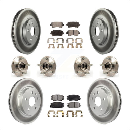 [Avant + Arrière] Kit d'ensemble roulement de roue et moyeu pour 2018-2019 Chevrolet Impala KBB-116410 par Transit Auto