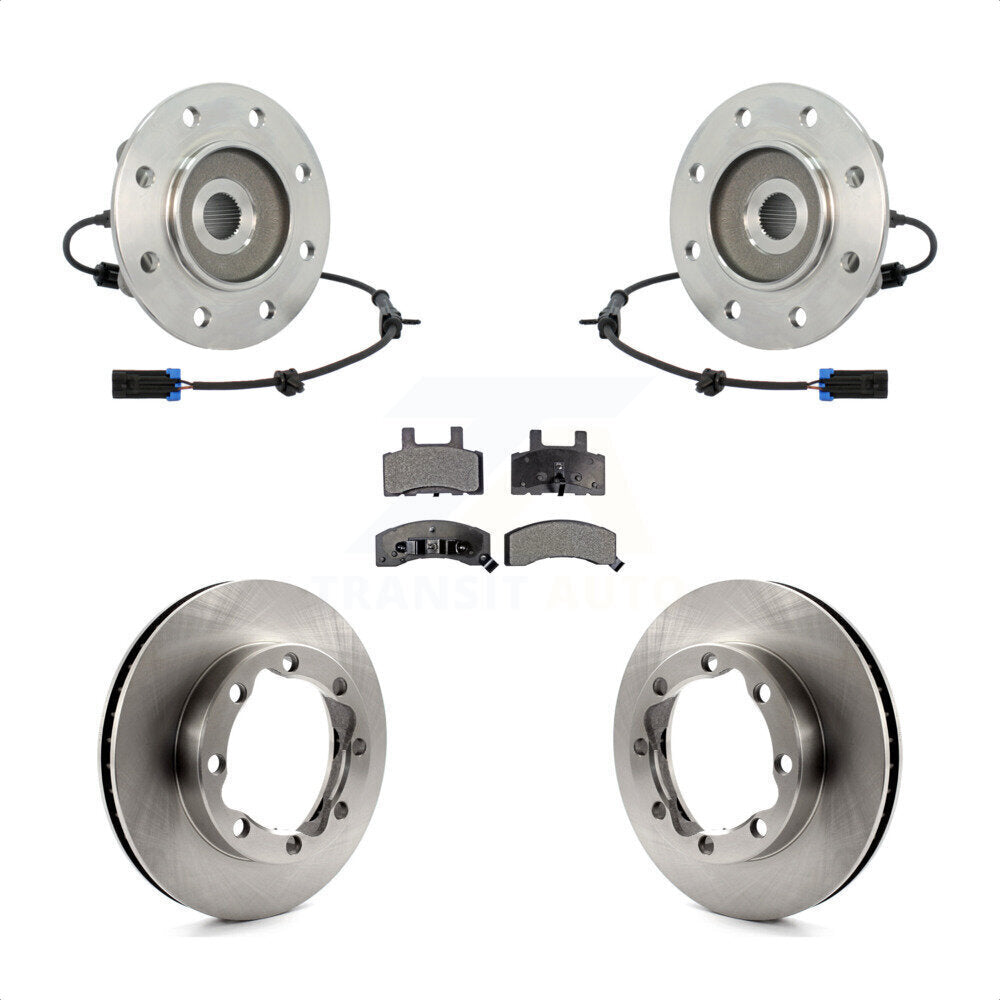 [Avant] Kit d'ensemble roulement de roue et moyeu pour 1995 Chevrolet K2500 GMC K3500 Suburban KBB-116428 par Transit Auto