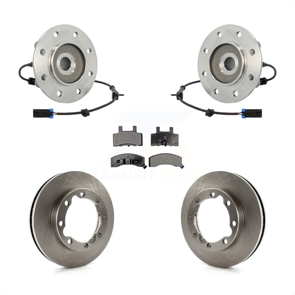 [Avant] Kit d'ensemble roulement de roue et moyeu pour 1995 K3500 Chevrolet GMC Dual Rear Wheels KBB-116429 par Transit Auto
