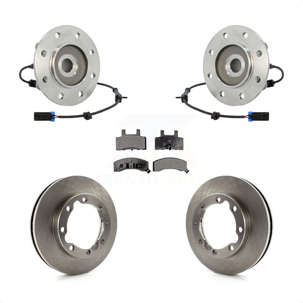 [Avant] Kit d'ensemble roulement de roue et moyeu pour 1995 K3500 Chevrolet GMC Dual Rear Wheels KBB-116437 par Transit Auto