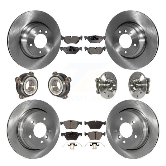 [Avant + Arrière] Kit d'ensemble roulement de roue et moyeu pour 2012 BMW X1 xDrive28i avec AWD avec 300mm Diameter Rotor KBB-116447 par Transit Auto