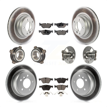 [Avant + Arrière] Kit d'ensemble roulement de roue et moyeu pour 2012 BMW X1 xDrive28i avec AWD avec 300mm Diameter Rotor KBB-116453 par Transit Auto