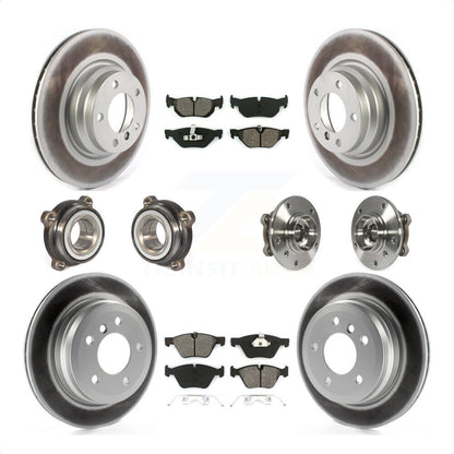 [Avant + Arrière] Kit d'ensemble roulement de roue et moyeu pour 2012 BMW X1 xDrive28i avec AWD avec 300mm Diameter Rotor KBB-116456 par Transit Auto