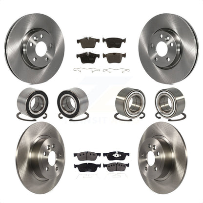 [Avant + Arrière] Kit de Roulement de roue pour 2016-2017 Land Rover Range Evoque avec 300mm Diameter Rotor KBB-116466 par Transit Auto