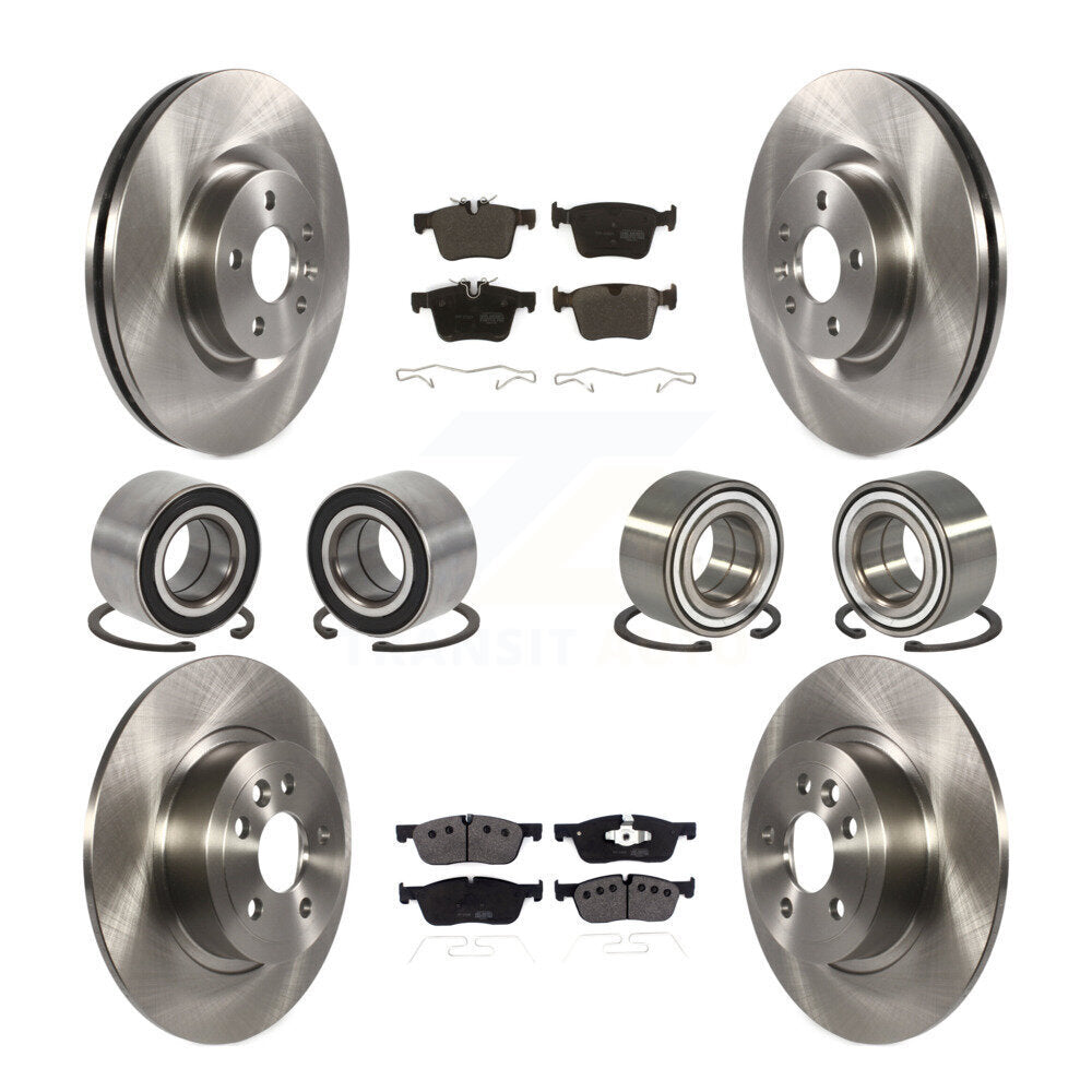 [Avant + Arrière] Kit de Roulement de roue pour 2016-2018 Land Rover Range Evoque avec 325mm Diameter Rotor KBB-116467