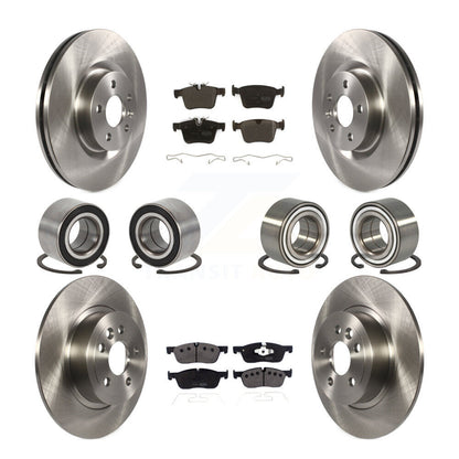 [Avant + Arrière] Kit de Roulement de roue pour 2016-2018 Land Rover Range Evoque avec 325mm Diameter Rotor KBB-116467