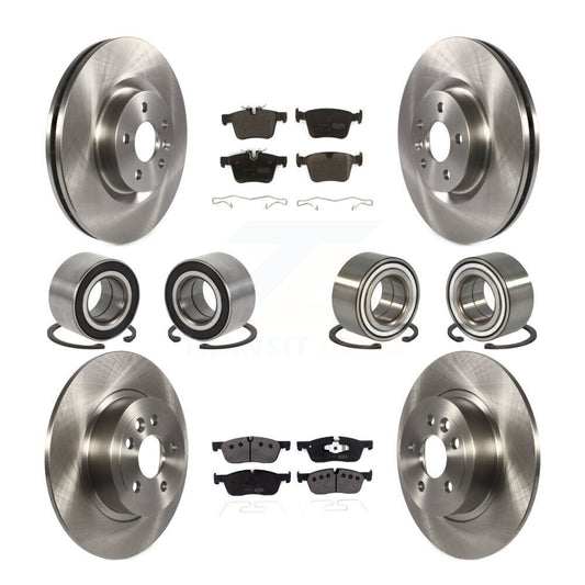 [Avant + Arrière] Kit de Roulement de roue pour 2016-2018 Land Rover Range Evoque avec 325mm Diameter Rotor KBB-116467