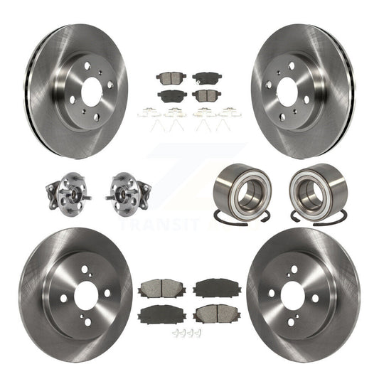 [Avant + Arrière] Kit de Roulement de roue pour 2015-2018 Toyota Yaris Drum rear brakes KBB-116470
