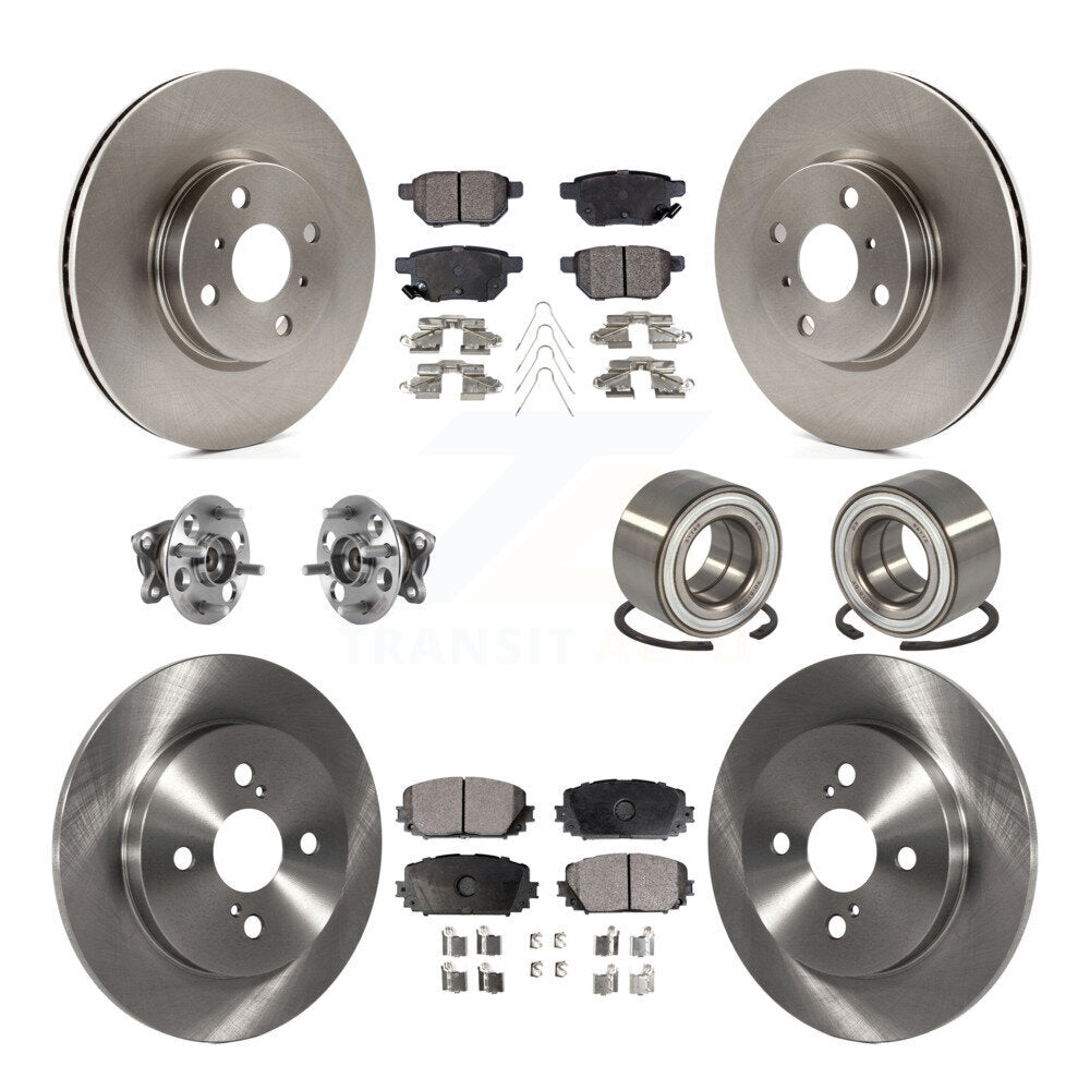 [Avant + Arrière] Kit de Roulement de roue pour 2015-2018 Toyota Yaris rear brakes KBB-116474