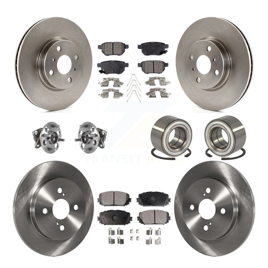[Avant + Arrière] Kit de Roulement de roue pour 2015-2018 Toyota Yaris rear brakes KBB-116474