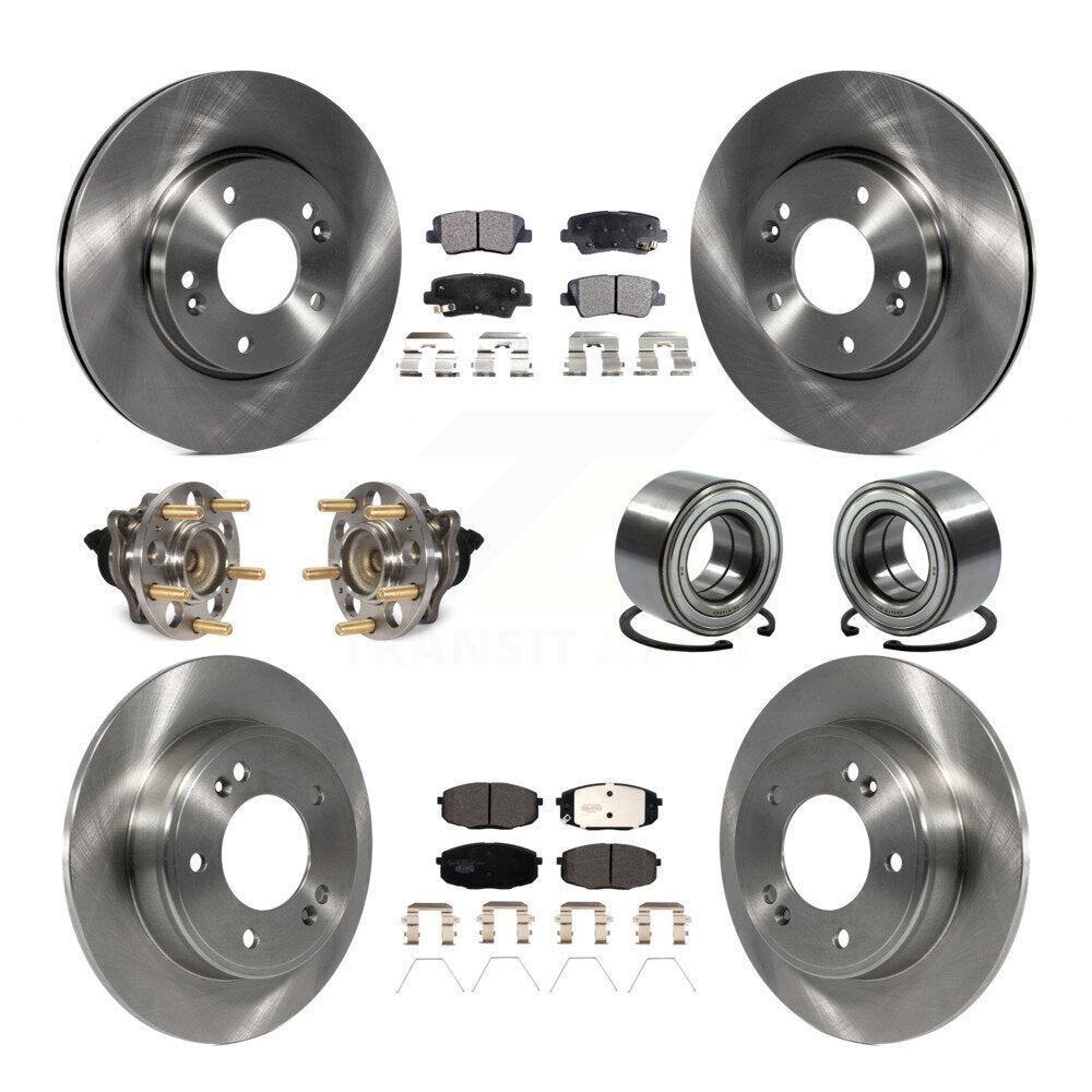 [Avant + Arrière] Kit de Roulement de roue pour 2014-2016 Kia Soul KBB-116475
