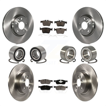 [Avant + Arrière] Kit de Roulement de roue pour 2016-2017 Land Rover Range Evoque avec 300mm Diameter Rotor KBB-116478 par Transit Auto