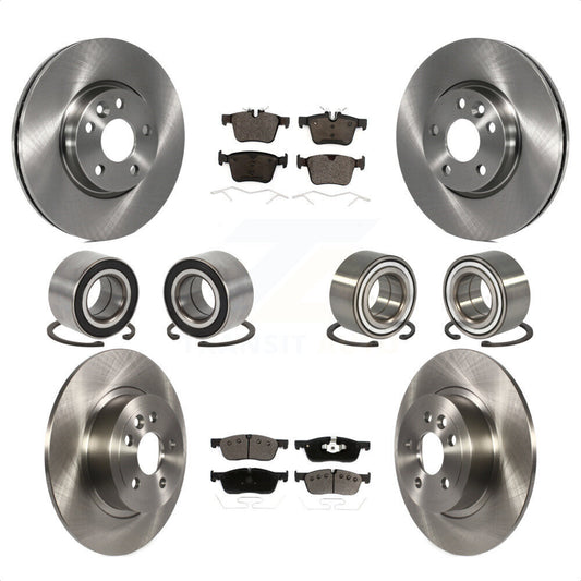 [Avant + Arrière] Kit de Roulement de roue pour 2016-2017 Land Rover Range Evoque avec 300mm Diameter Rotor KBB-116478 par Transit Auto