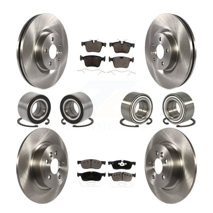 [Avant + Arrière] Kit de Roulement de roue pour 2016-2018 Land Rover Range Evoque avec 325mm Diameter Rotor KBB-116479